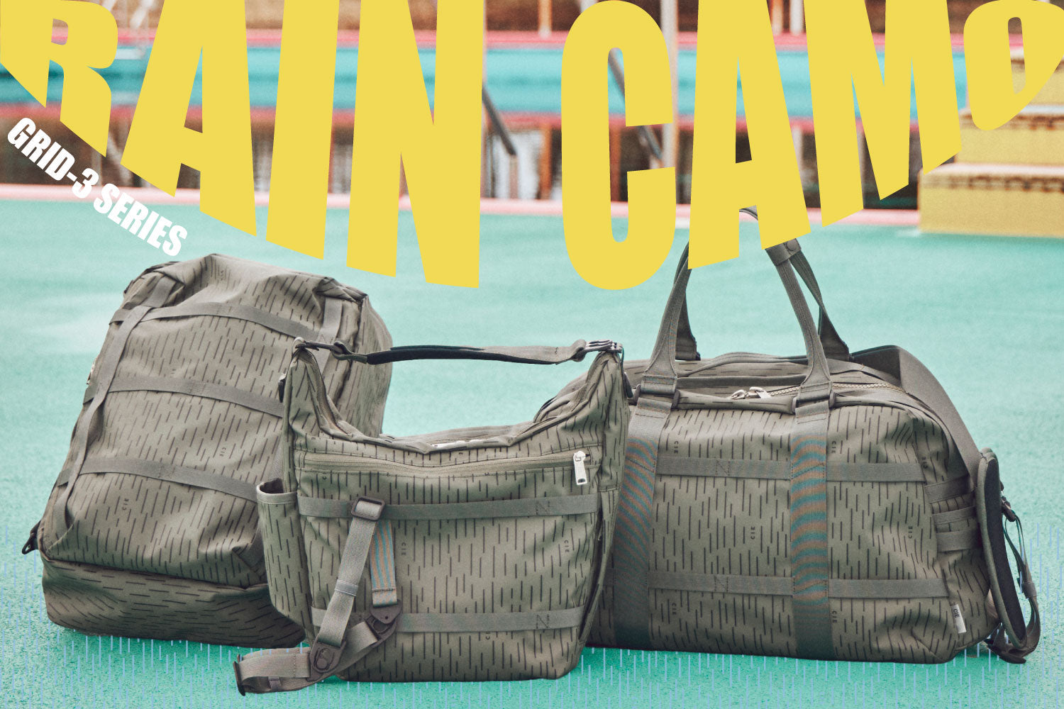 NEW SERIES ! LIMITED EDITION -RAIN CAMO- – CIE ONLINE STORE