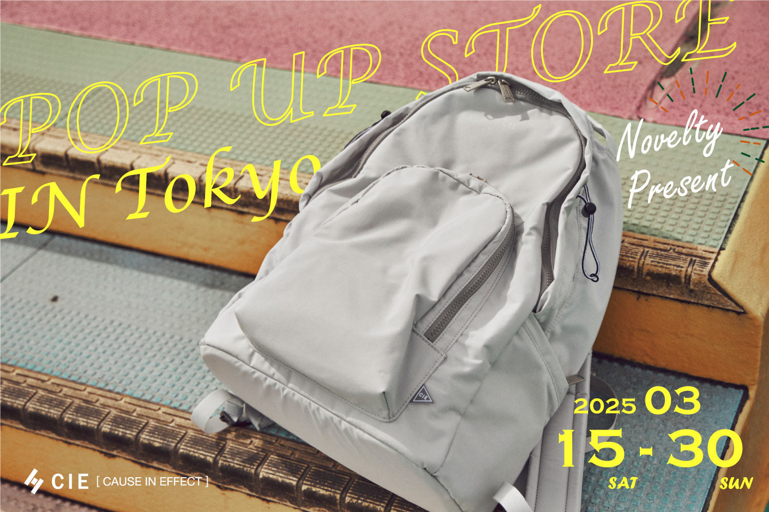 NEWS ] POP UP STORE IN TOKYO SHIBUYA PARCO – CIE ONLINE STORE