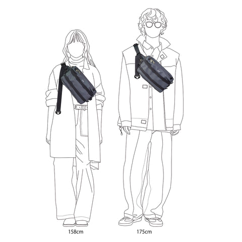 CIE - GRID3 2WAY SLING BAG
