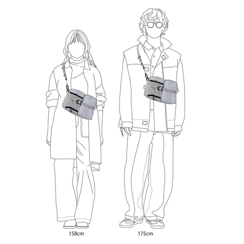 CIE - GRID3 BOTTLE SHOULDER BAG (M)