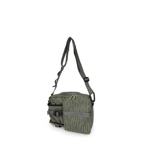 CIE - GRID3 BOTTLE SHOULDER BAG (M) LIMITED EDITION - RAIN CAMO -