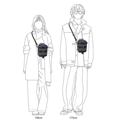 CIE - GRID3 BOTTLE MINI SHOULDER BAG (S)