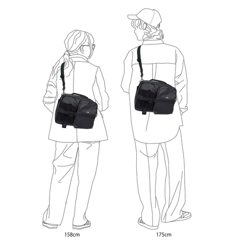 CIE - GRID3 BOTTLE SHOULDER BAG (L)