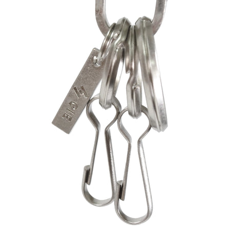CIE - BRASS KEY FOB - CLIP TYPE -