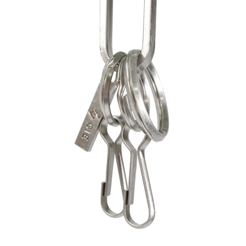 CIE - BRASS KEY FOB - CLIP TYPE -