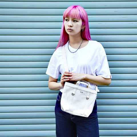 CIE-DUCK CANVAS TOTE - S SIZE -