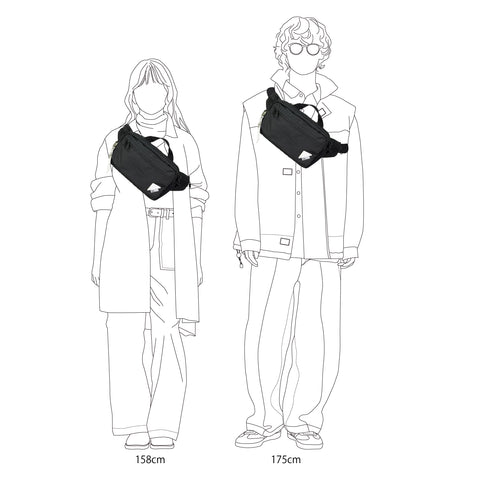 CIE - WEATHER BODYBAG for TOYOOKA KABAN collaboration