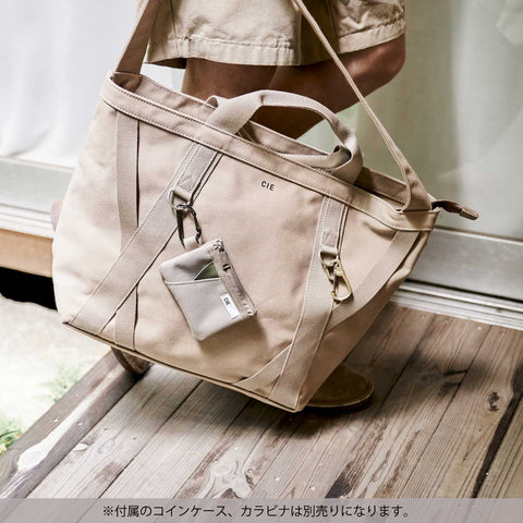 CIE-DUCK CANVAS TOTE - L SIZE -
