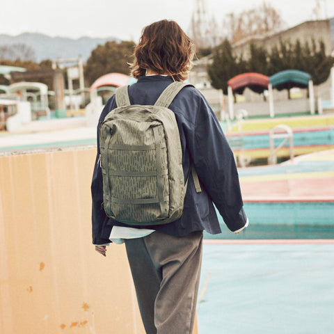 CIE - GRID3 2WAY BACKPACK LARGE LIMITED EDITION - RAIN CAMO -