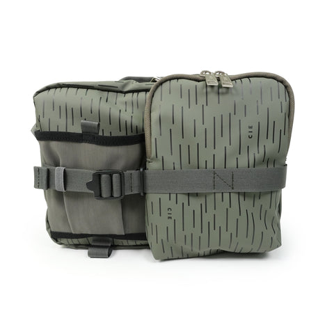CIE - GRID3 BOTTLE SHOULDER BAG (L) LIMITED EDITION - RAIN CAMO -