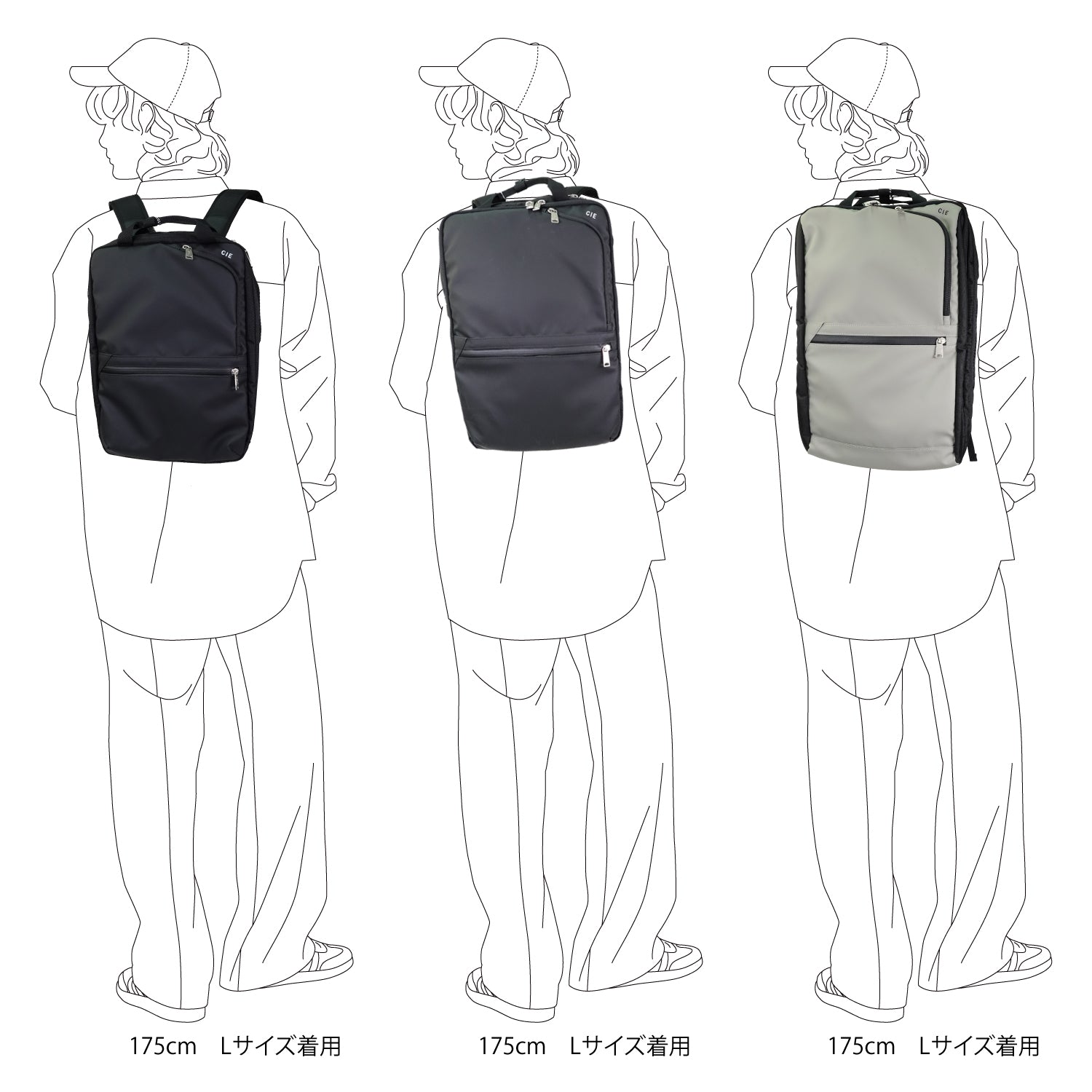 CIE-VARIOUS 2WAY BACKPACK - S - – CIE ONLINE STORE