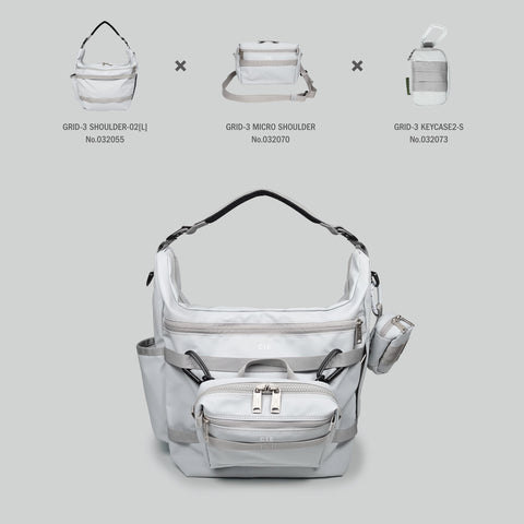 CIE - GRID3  SHOULDERBAG-02 (L size)