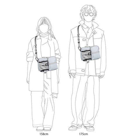 CIE - GRID3 BOTTLE SHOULDER BAG (M)