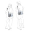 CIE - GRID3 BOTTLE SHOULDER BAG (L)
