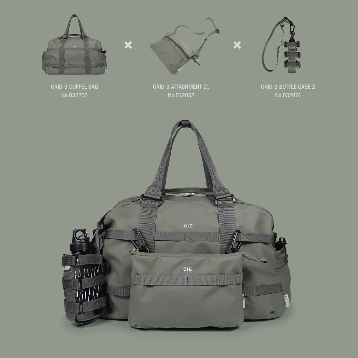 CIE - GRID3 DUFFLE BAG - 01 – CIE ONLINE STORE