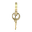 CIE - BRASS KEY FOB - CIRCLE TYPE -