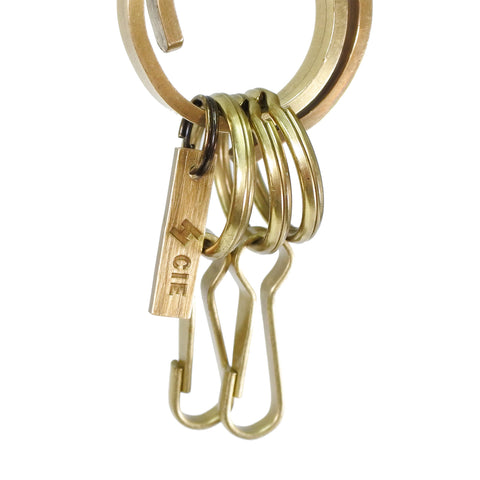 CIE - BRASS KEY FOB - CIRCLE TYPE -