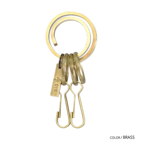 CIE - BRASS KEY FOB - CIRCLE TYPE -