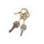 CIE - BRASS KEY FOB - CIRCLE TYPE -