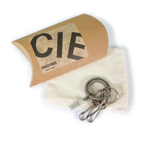 CIE - BRASS KEY FOB - CIRCLE TYPE -