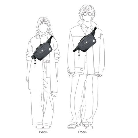 CIE - SUNNY BODYBAG　 for TOYOOKA KABAN collaboration