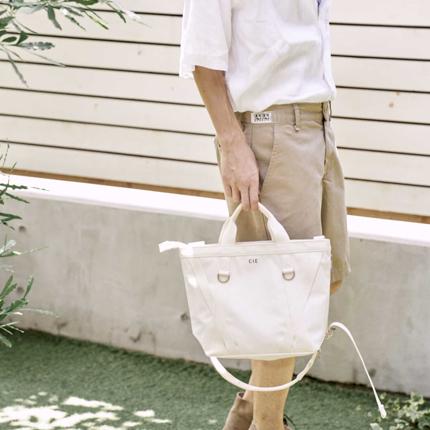 CIE-DUCK CANVAS TOTE - M SIZE -