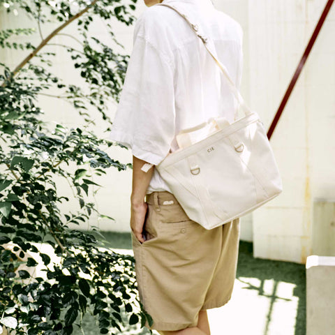 CIE-DUCK CANVAS TOTE - M SIZE -