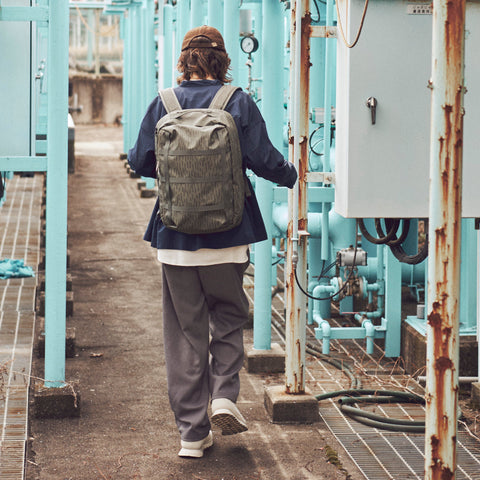 CIE - GRID3 2WAY BACKPACK LARGE LIMITED EDITION - RAIN CAMO -