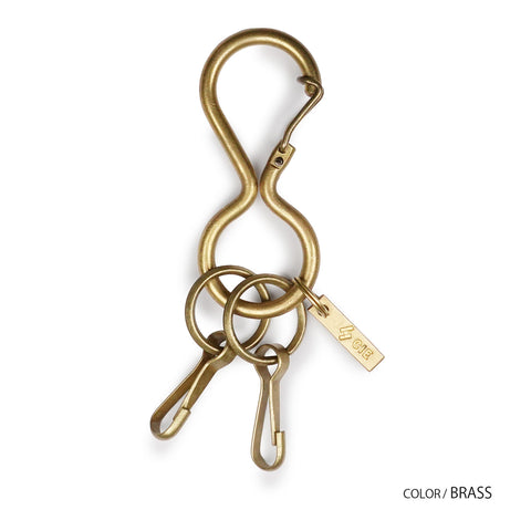CIE - BRASS KEY FOB - TWINS TYPE