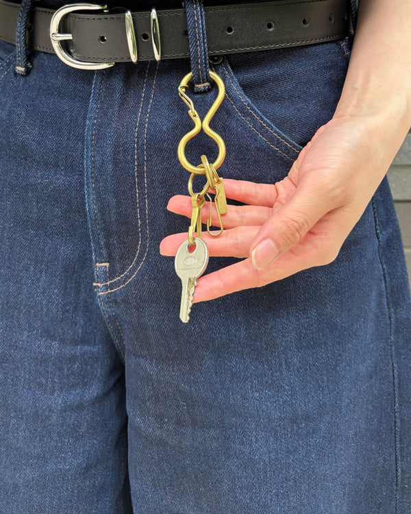 CIE - BRASS KEY FOB - TWINS TYPE